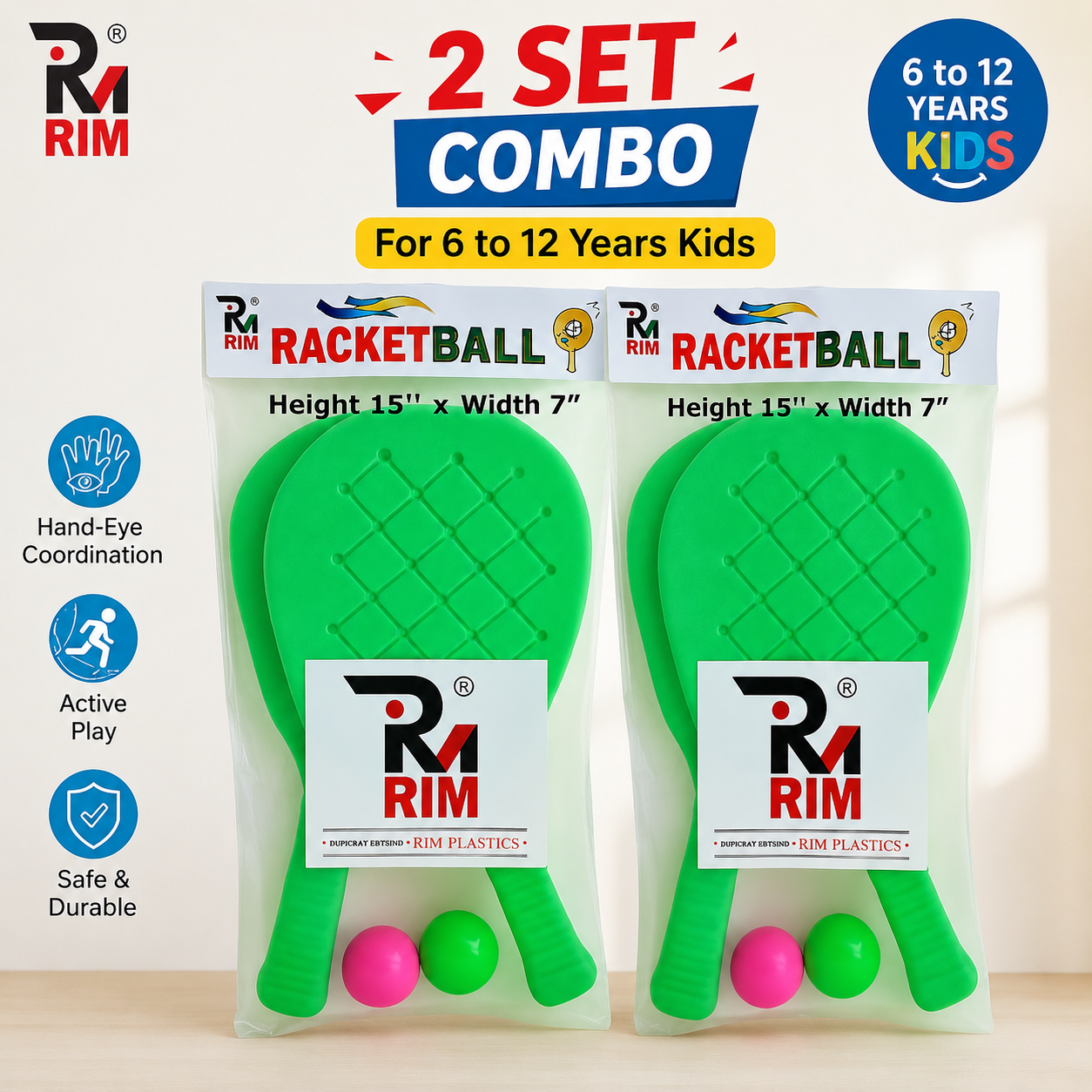 Racket Ball (2 Set)